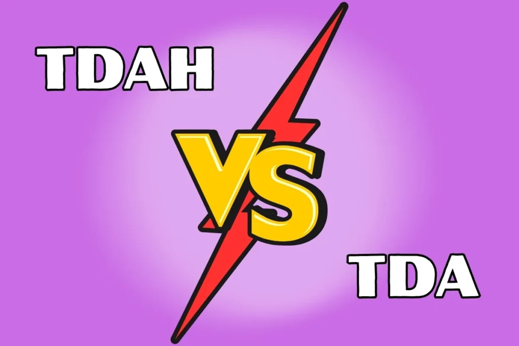 tdah vs tda