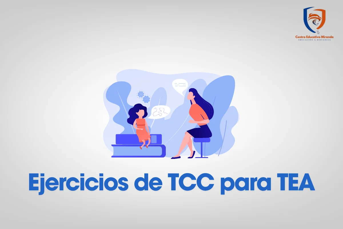Especialista trabajando con un niño con TEA mediante tarjetas visuales y dinámicas de terapia cognitivo conductual adaptada
